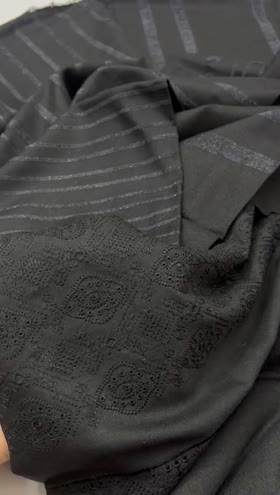 Rs 4850 Waniya Dhanak Chikankari 3pc Wool Shawl Rs 4850 Waniya Dhanak Chikankari 3pc Wool Shawl
